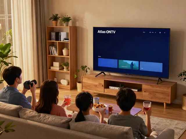 Expérience familiale avec Atlas Pro ONTV dans un salon moderne